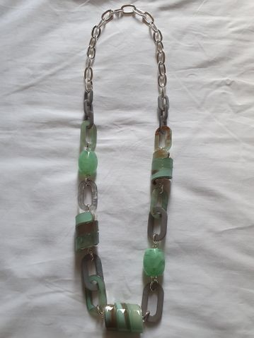 Green vs Green Necklace 