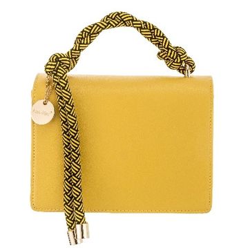 Yellow Rope Handle Handbag